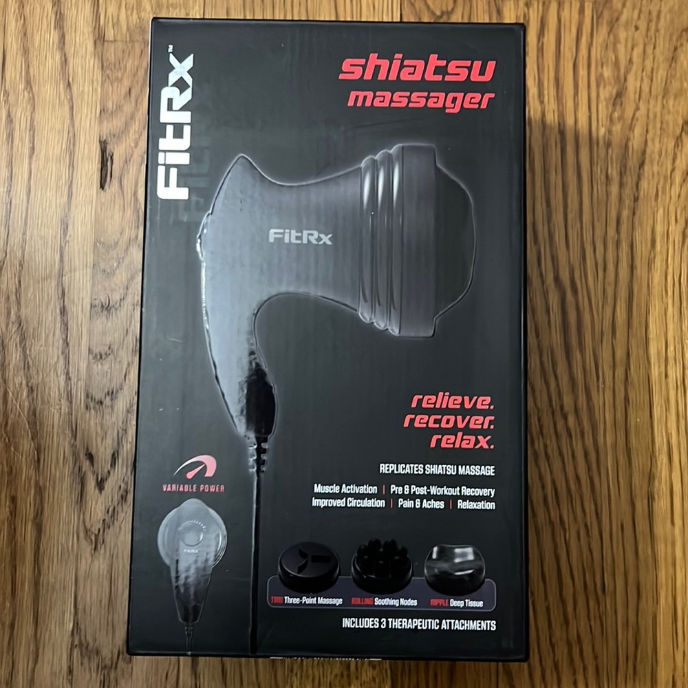 Shiatsu massager
